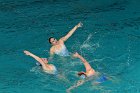 Artistic Swimming  Wheaton College Artistic Swimming vs the University of Incarnate World. - Photo By: KEITH NORDSTROM : Wheaton, Artistic Swimming